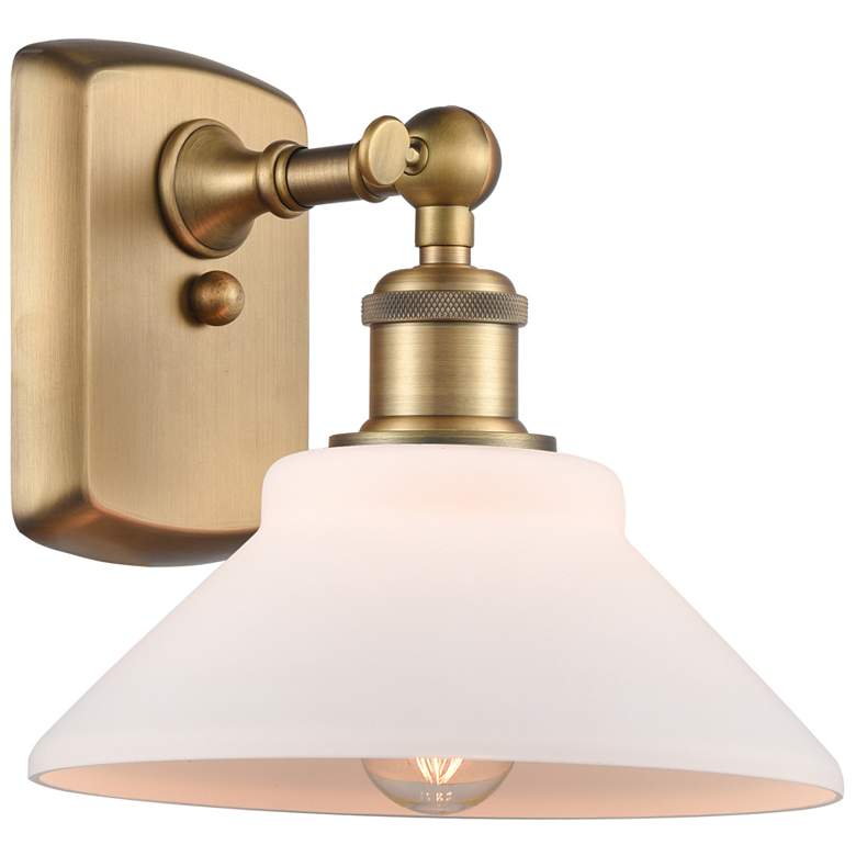 Orwell 8" LED Sconce - Matte White Shade