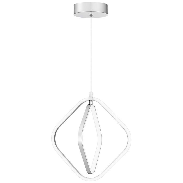 Oshry Integrated LED Polished Chrome Mini Pendant