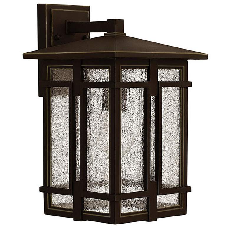 Outdoor Tucker-Medium Wall Mount Lantern-Oil Rubbed Bronze