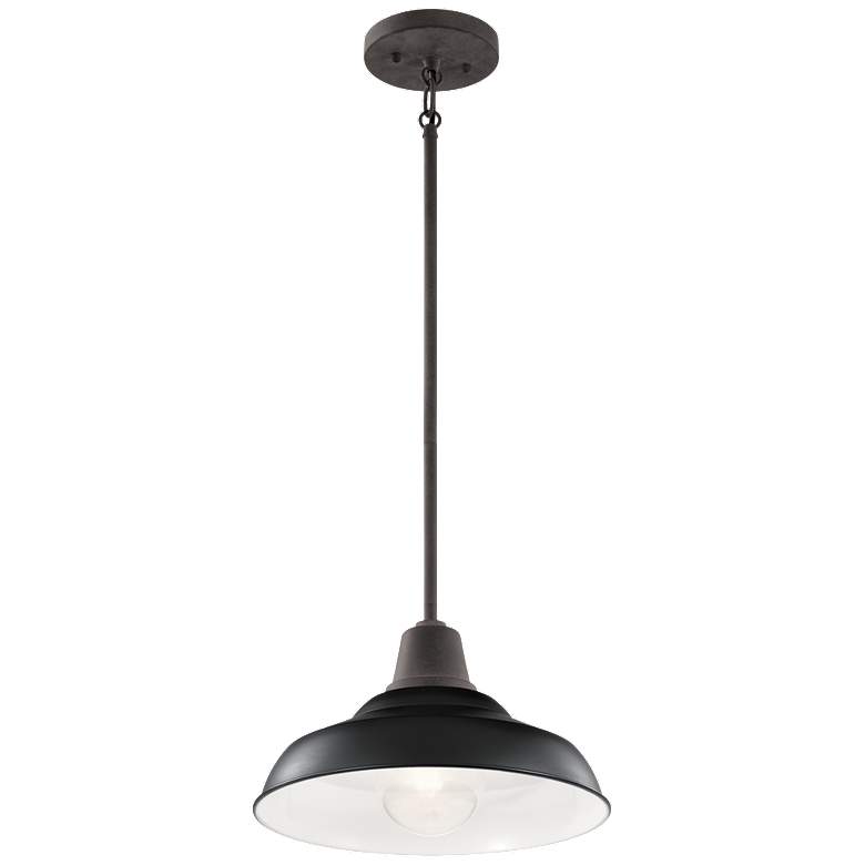 Pier 12" Pendant Black