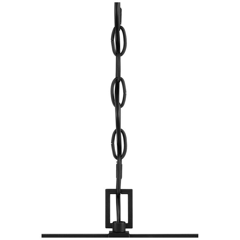 Possini Euro Jericho 24 1/4" High Black 4-Light Outdoor Hanging Light