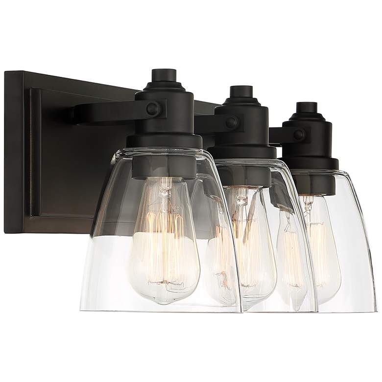 Possini Euro Osborne 24"W Brushed 3-Light Bath Light