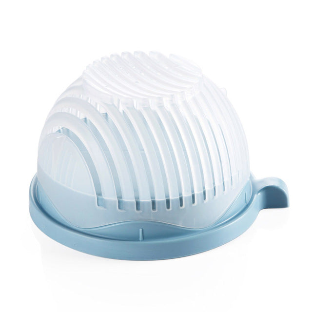 Fruit Vegetable Salad Chopper Cutter Bowl