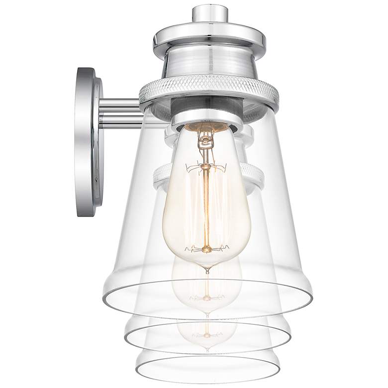 Quoizel Haverfield 24"W Polished Chrome 3-Light Bath Light