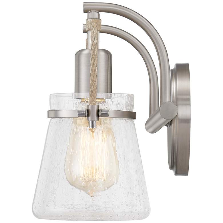 Quoizel Stafford 16" Wide Brushed Nickel Bath Light