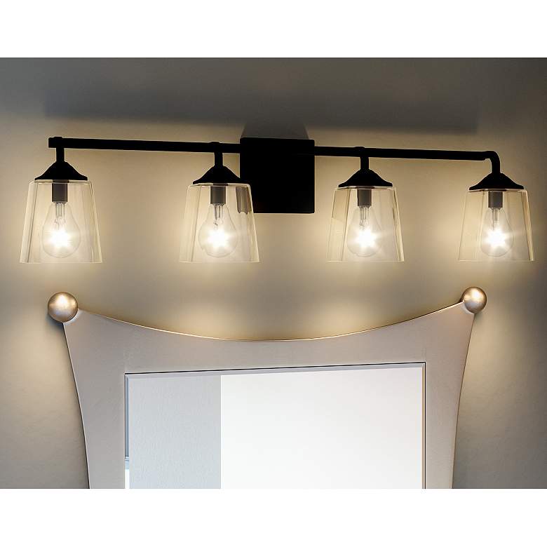 Quoizel Thoresby 31" Wide Aged 4-Light Bath Light