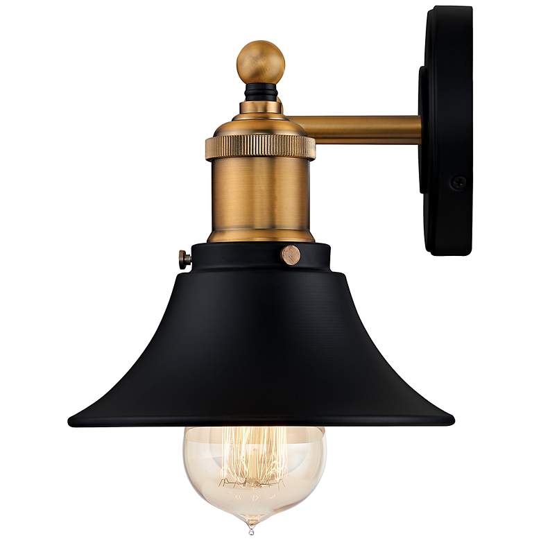 Quoizel Trafalgar 33" Wide Matte Black 4-Light Bath Light
