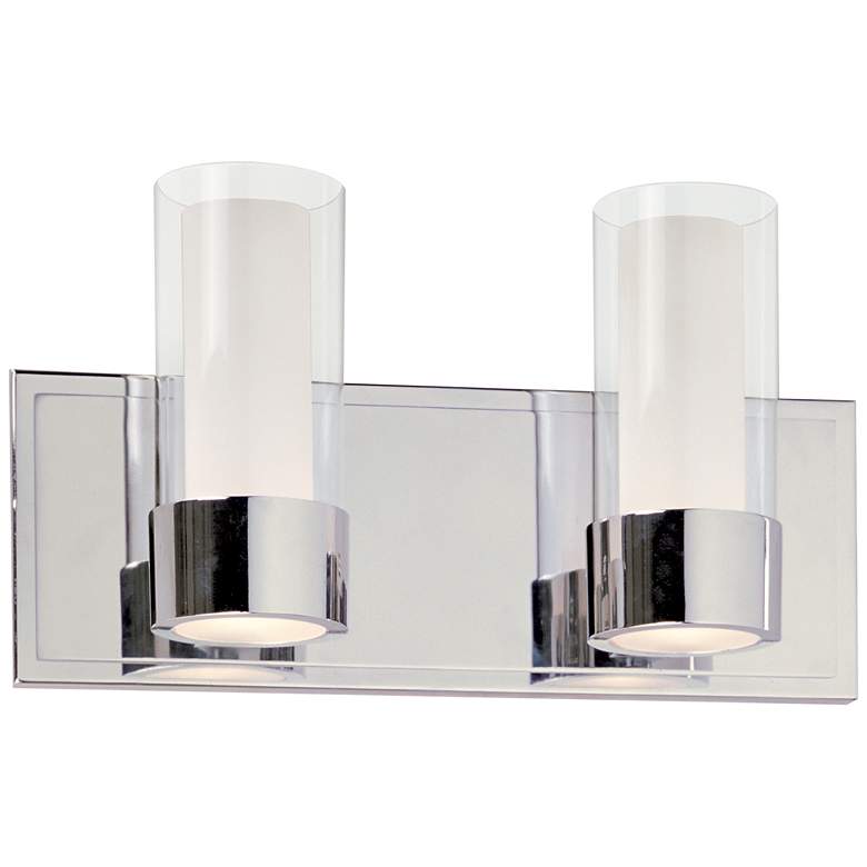 Silo 2-Light Bath Vanity With LED Bulbs