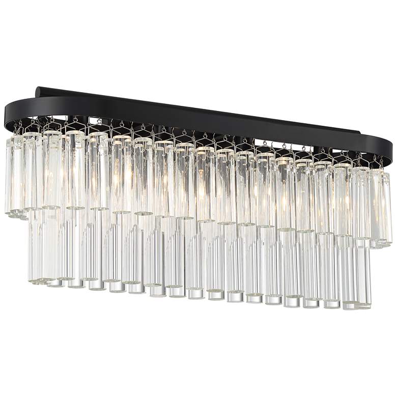Stiffel Handry 23" Wide Warm Clear Glass Bath Light