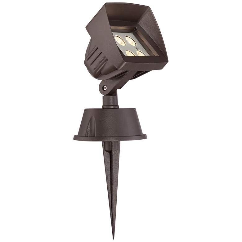 Super Duty Eastham 8" High Black LED Landscape Flood Light