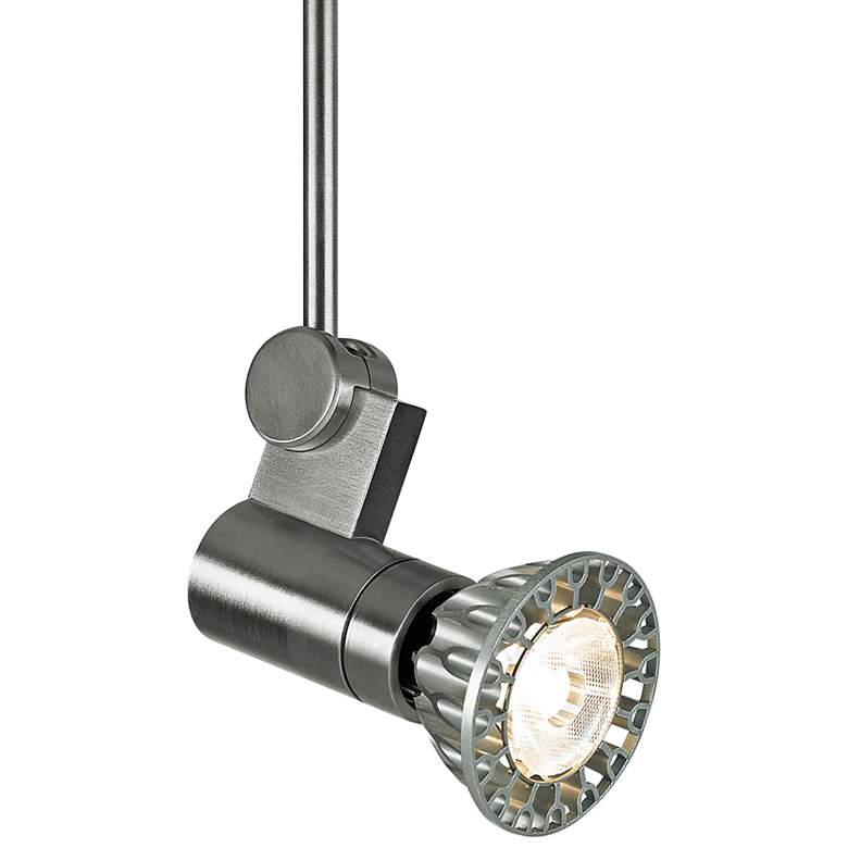 Tech Lighting Low Voltage Roto Track Pendant Head 12" Satin Nickel
