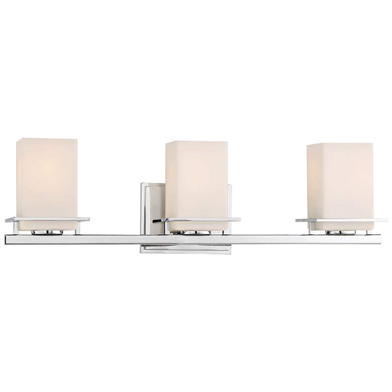 Tournee 24" Wide Chrome 3-Light Bath Light