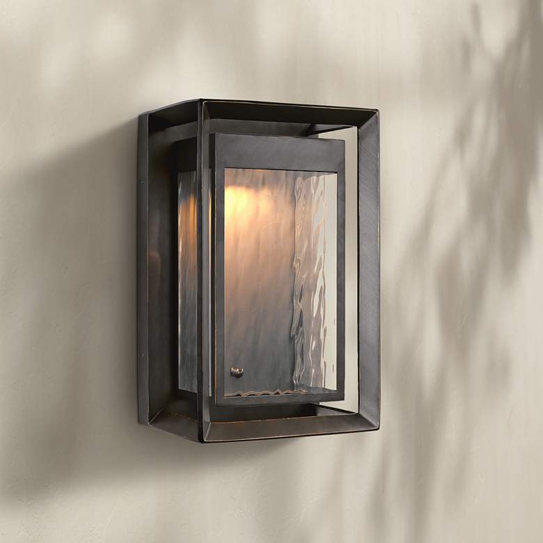 Urbandale 16 1/4" High Antique Bronze LED Outdoor Wall Light