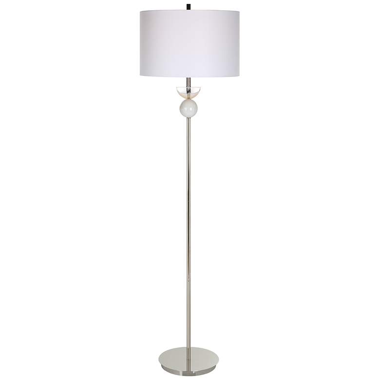 Uttermost Exposition 65" Polished Nickel Floor Lamp