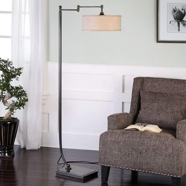 Uttermost Lamine Metal Floor Lamp