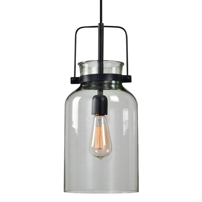Uttermost Lansing 1 Light Milk Bottle Mini Pendant