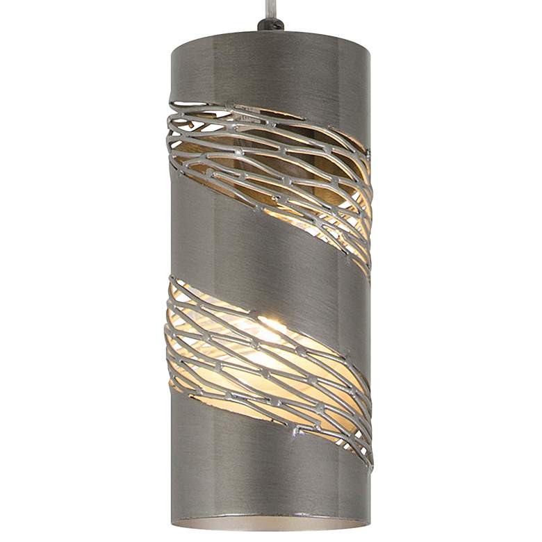 Varaluz Flow 4" Wide Steel Cylinder Mini Pendant