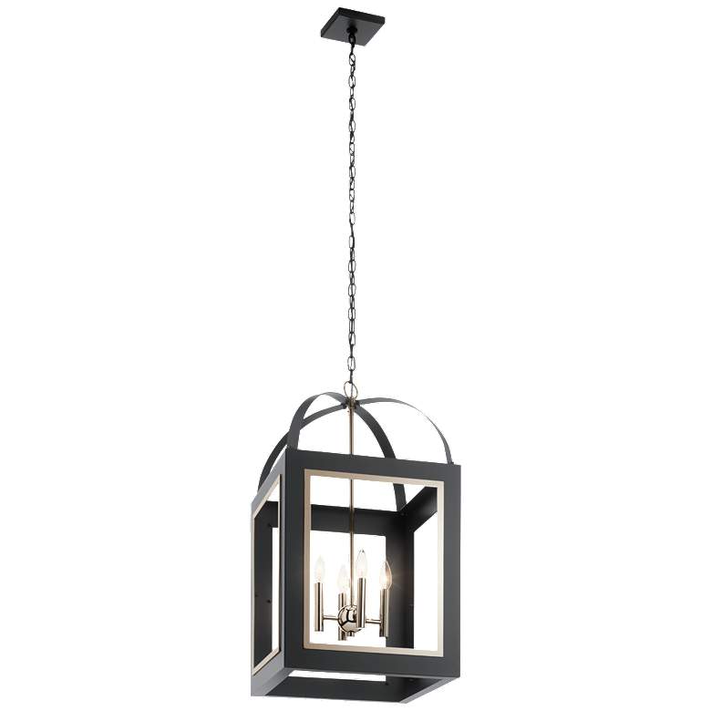 Vath 16" Foyer Pendant Black