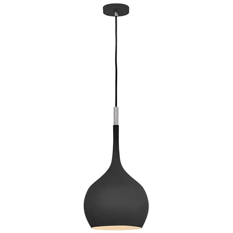 Ziggy 12" Wide Black Mini Pendant by Hinkley Lighting