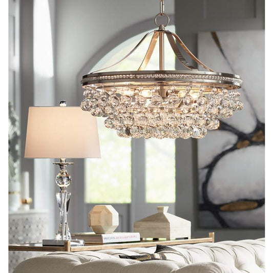 Julian Twist Column Crystal Table Lamp