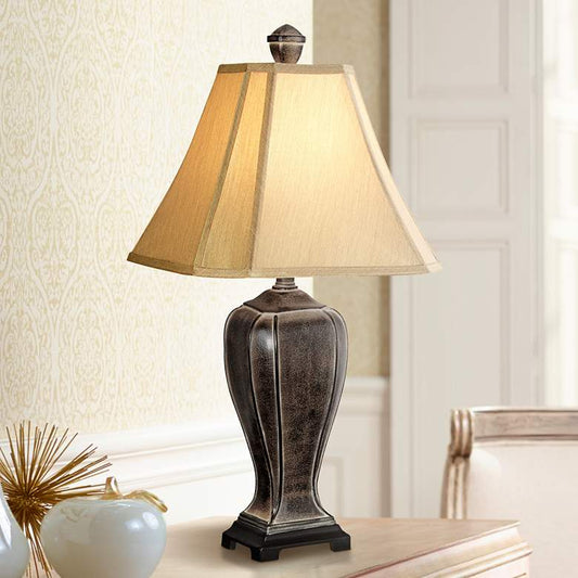 Desert Crackle Traditional Table Lamp by Regency Hill