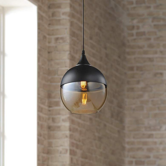 Avenue Robertson Blvd. 8"W Black Mini Pendant