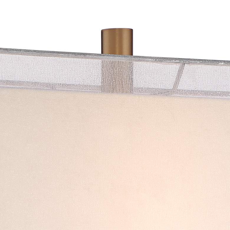 Vienna Full Spectrum Darcia Double Shade Crystal Table Lamp