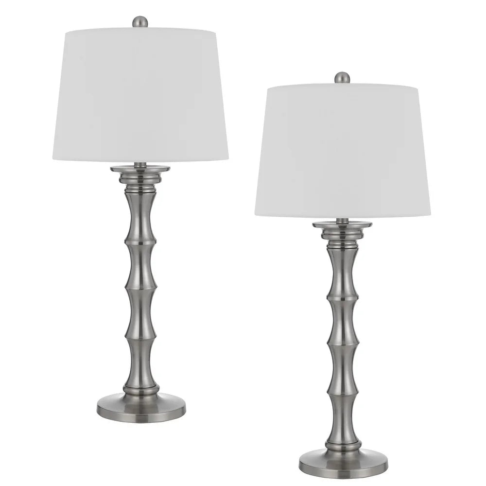 150W 3 way Rockland metal table lamp, Priced and sold as pairs