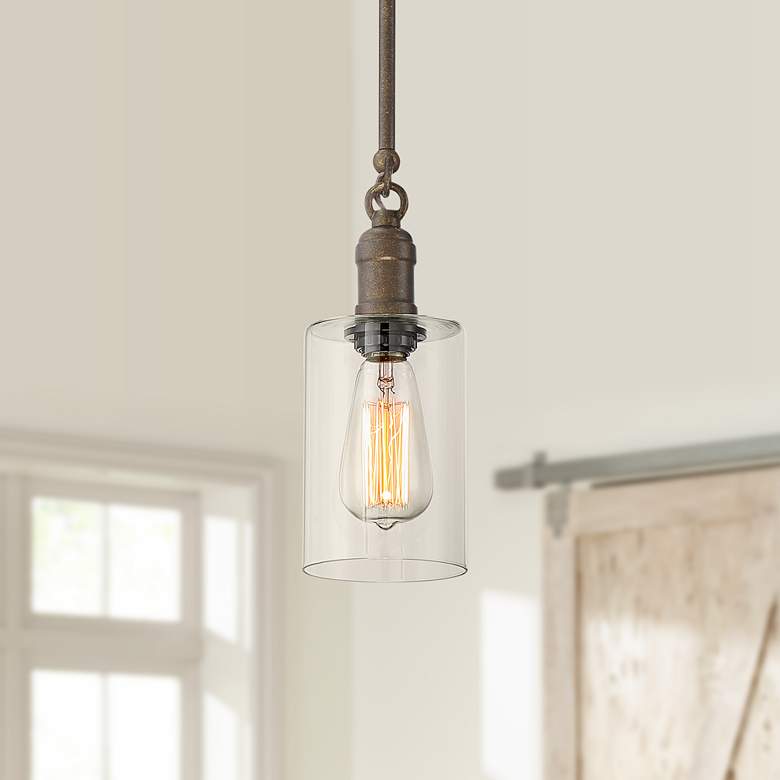 Cloverly 4 1/4" Wide Bronze LED Mini Pendant Light