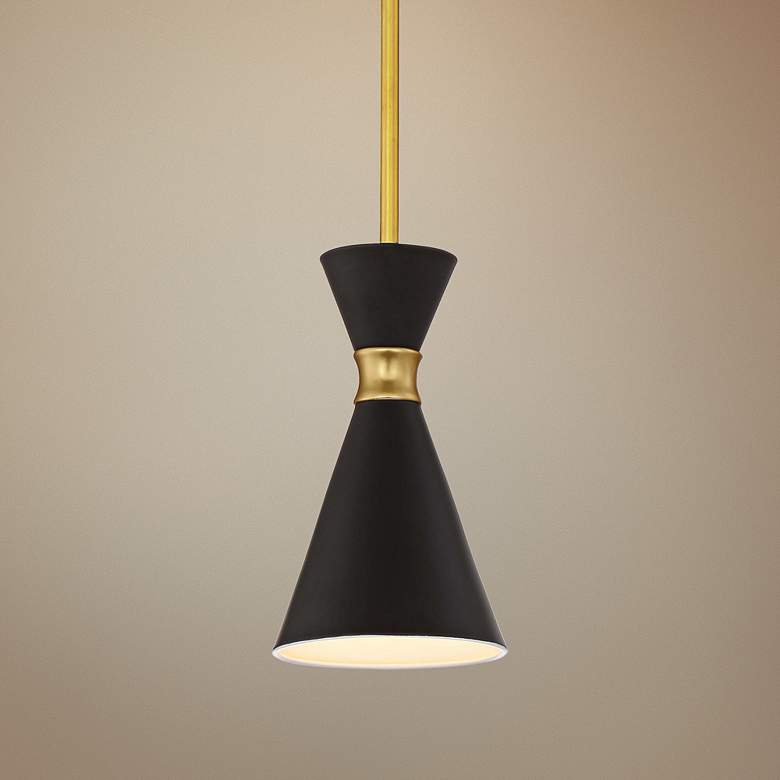 George Kovacs Conic 5 1/2" Wide Honey Mini Pendant