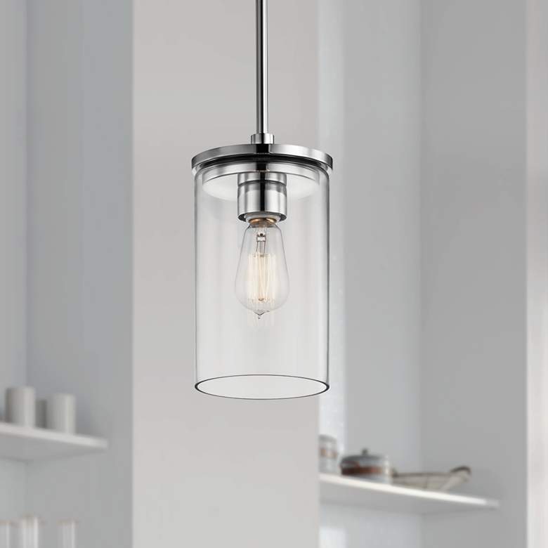 Kichler Crosby 6" Wide 1-Light Mini Pendant
