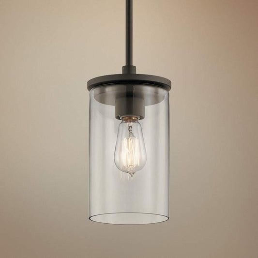 Kichler Crosby 6" Wide Olde 1-Light Mini Pendant