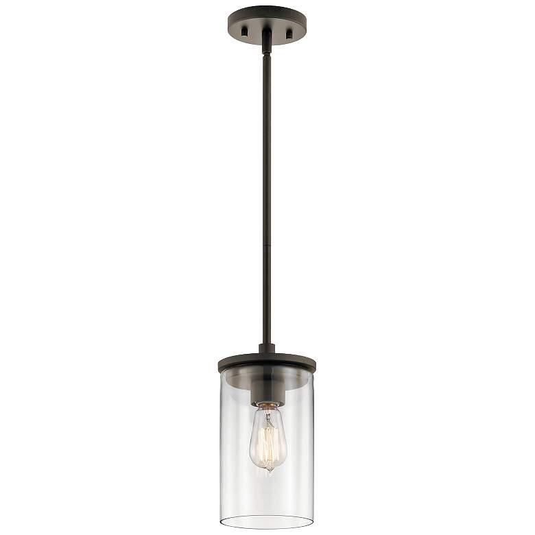 Kichler Crosby 6" Wide 1-Light Mini Pendant