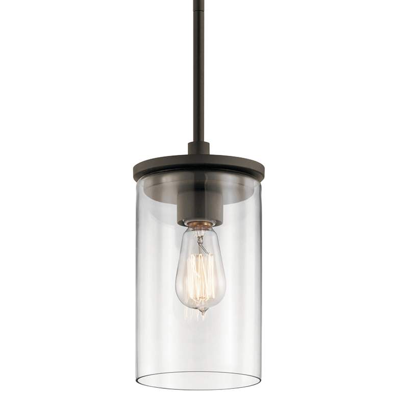 Kichler Crosby 6" Wide 1-Light Mini Pendant