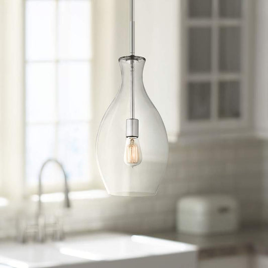 Kichler Beckett Everly 8 3/4" Wide Glass Mini Pendant