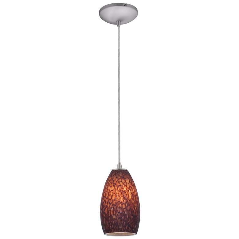 Access Lighting Sydney Brushed Steel -  Mini Pendant