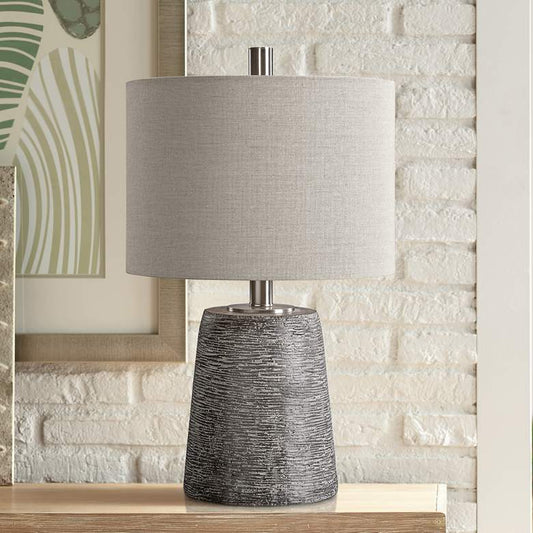 Duron Dark Rustic Bronze Ceramic Table Lamp