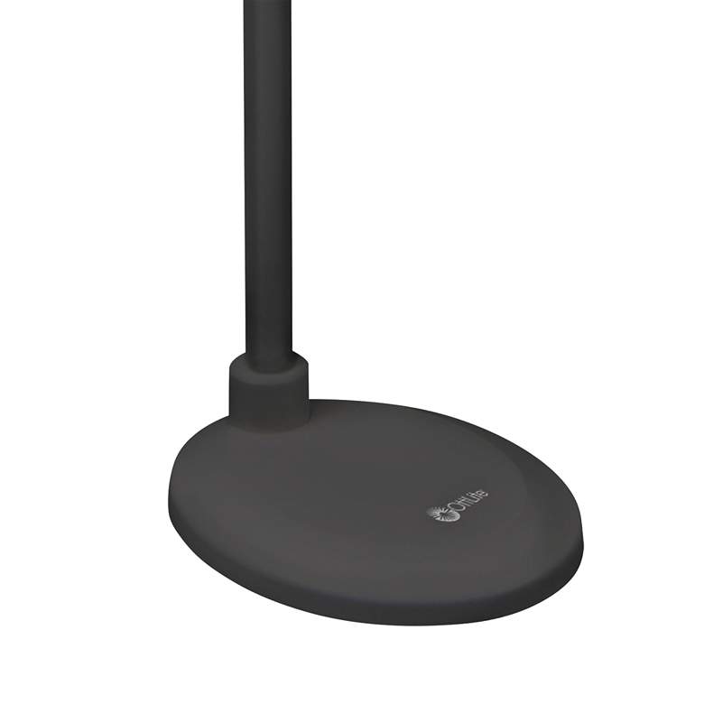 OttLite Felix LED Gooseneck Task Floor Lamp Black