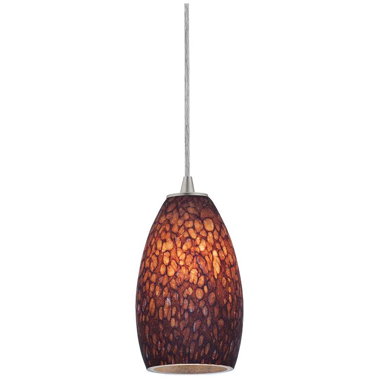 Access Lighting Sydney Brushed Steel -  Mini Pendant