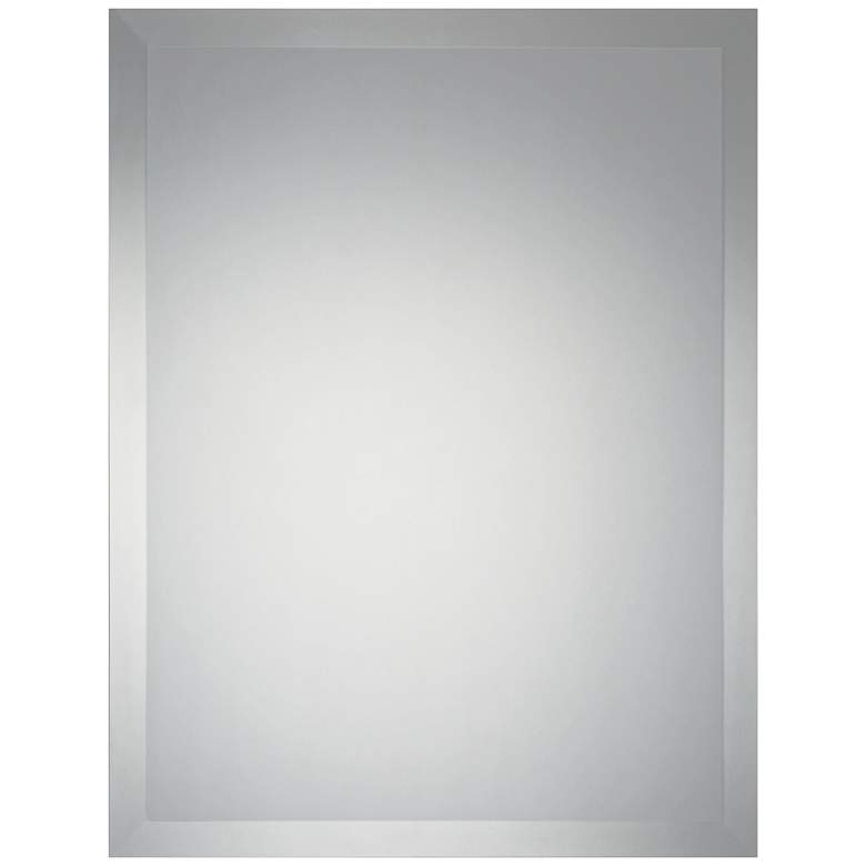 Quoizel Greystone Steel 22" x 28" Rectangle Wall Mirror