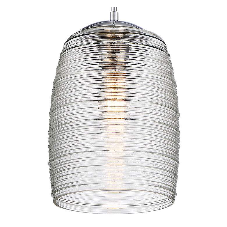 Quoizel Rebound 9" Wide Polished Chrome Modern Mini Pendant