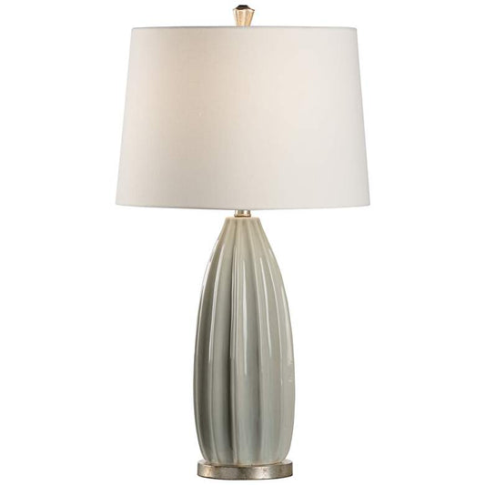 Estelle Sage Green Glaze Ceramic Table Lamp
