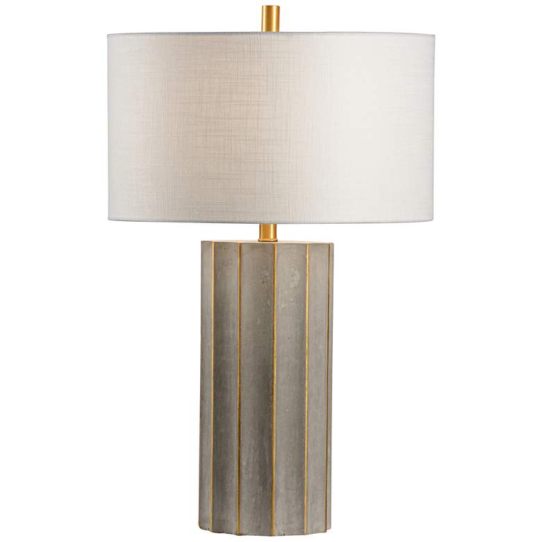 Doric Natural Concrete Table Lamp