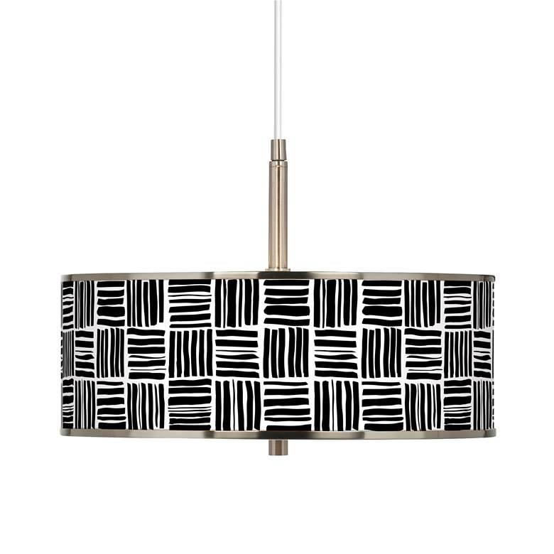 Giclee Glow 16" Wide Pendant Light