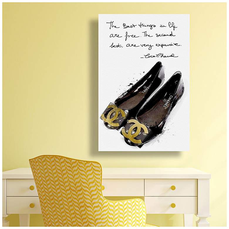 Oliver Gal The Best Things in Flats Canvas Wall Art