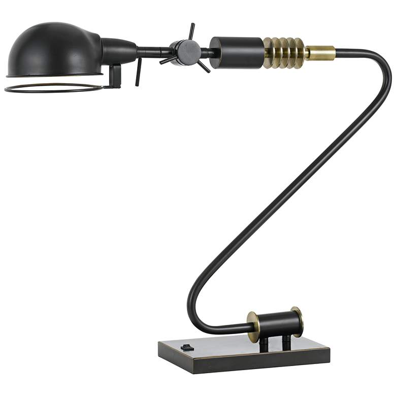 Sagan Dark Bronze Adjustable Desk Lamp
