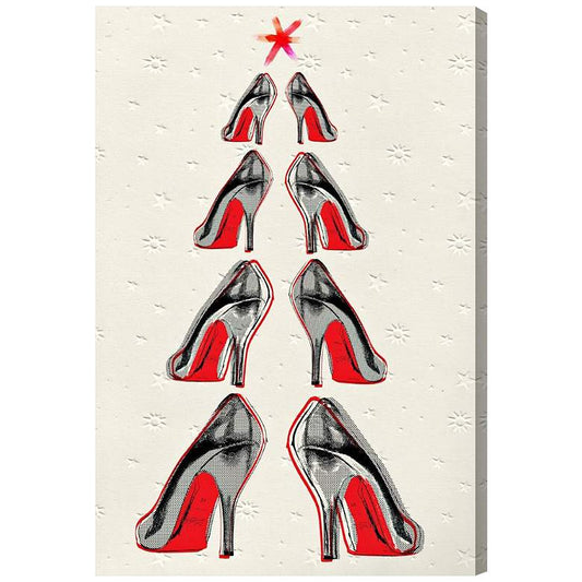 Oliver Gal Christmas Tree 2013 Canvas Wall Art