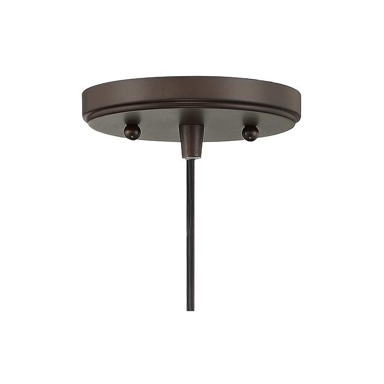 Possini Euro Hawthorne 5 1/4" Wide Bronze LED Mini Pendant