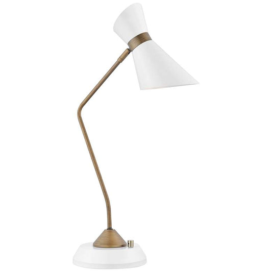 28.5H Jared Table Lamp White