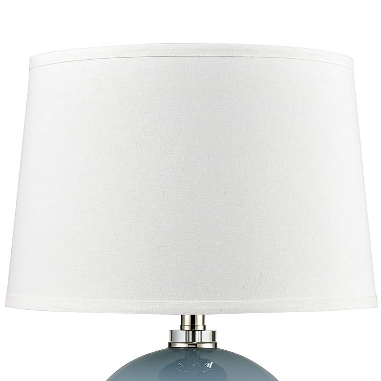 Dimond Culland Azure Blue Glass Accent Table Lamp
